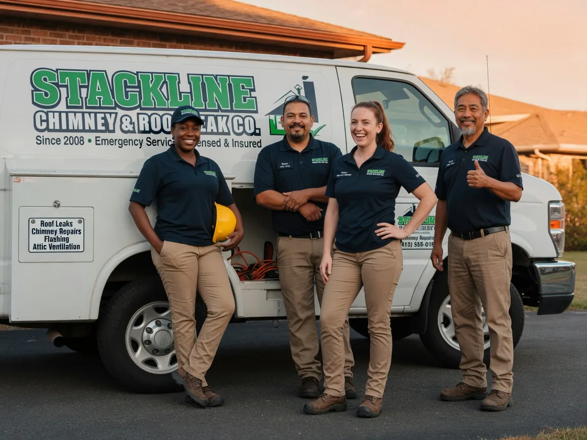 Chimney flashing repair company in Winnebago, MN